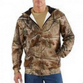 Men's Carhartt  Mid-Weight Work Camo AP Hooded Zip-Front Sweatshirt